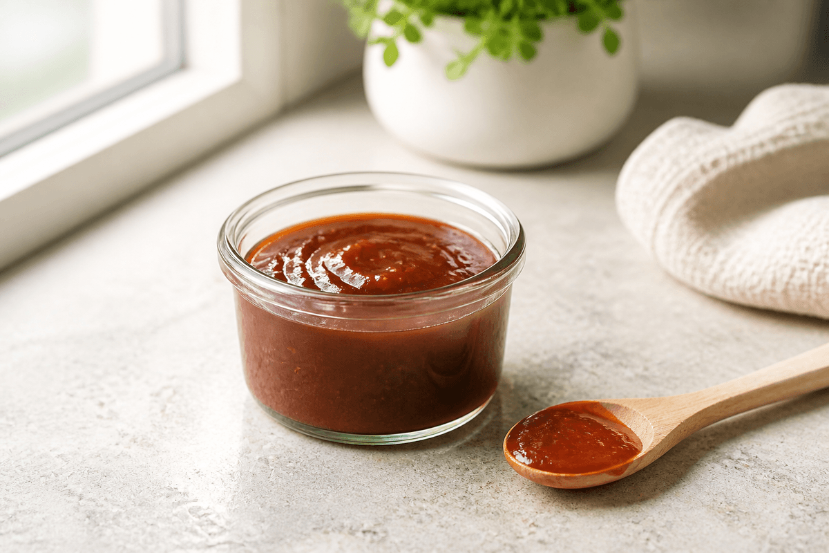 Grillmarinade anrettet i Madblikkets lyse nordiske billedstil
