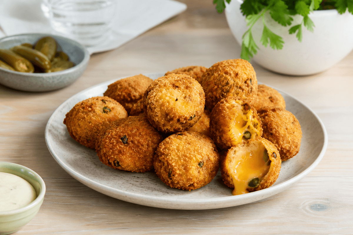Chili Cheese Tops anrettet i Madblikkets lyse nordiske billedstil