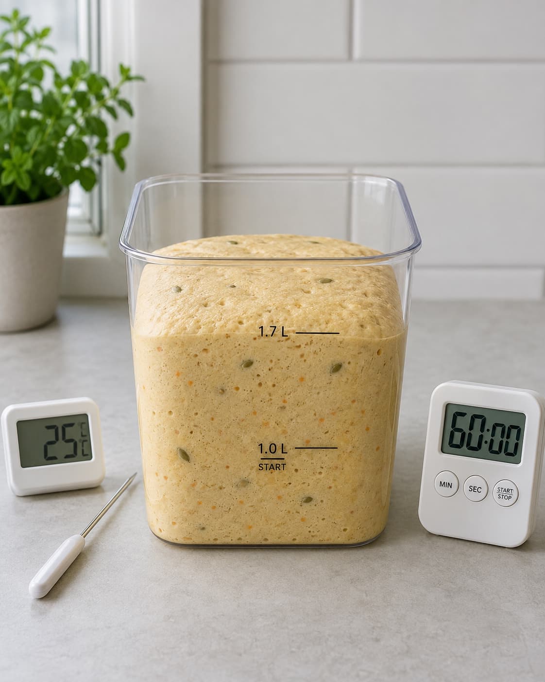 Proteinbolledej hæver fra 1 til 1,7 liter