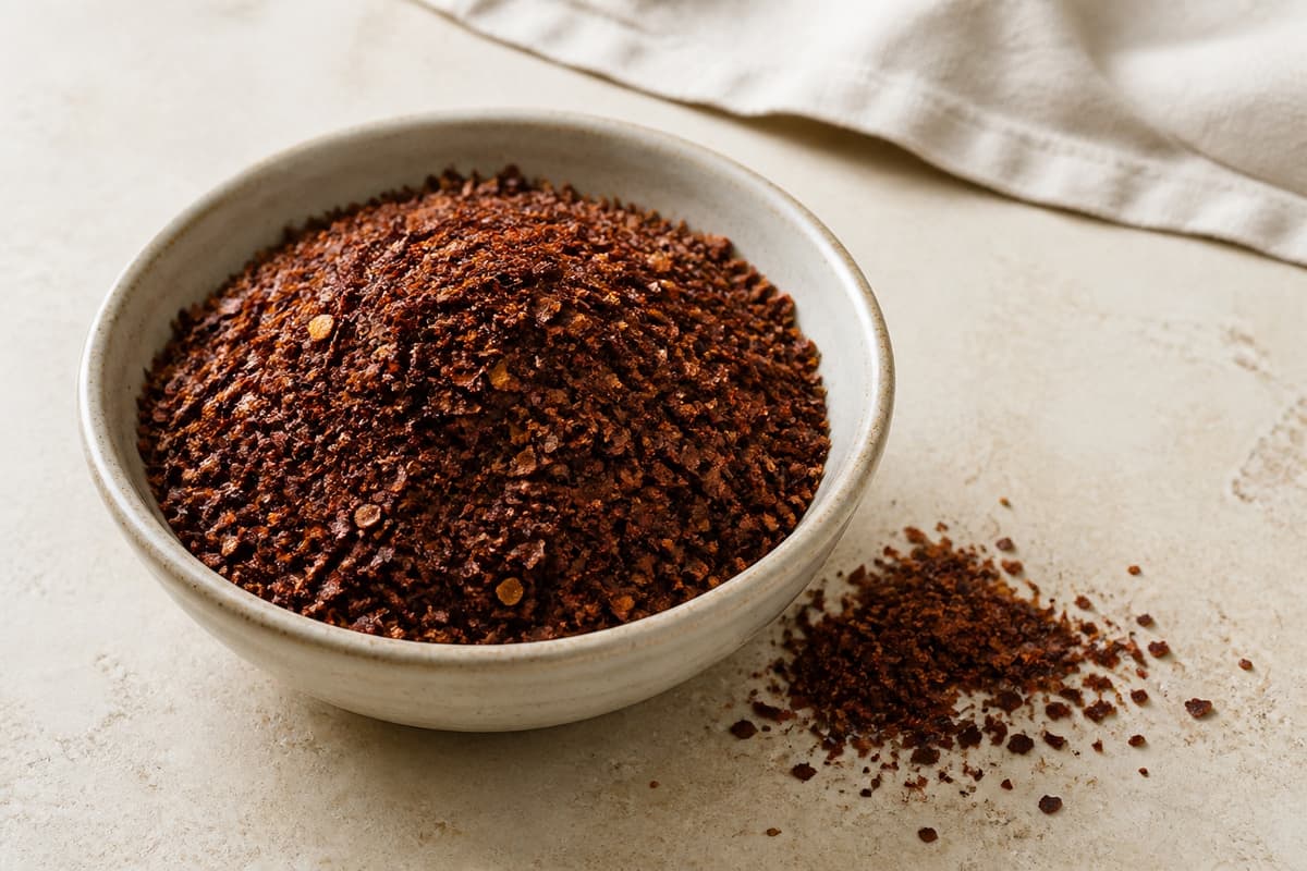 Chipotleflager fotograferet i naturligt nordisk køkkenlys