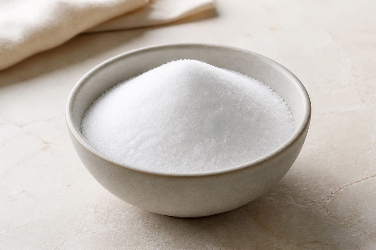 Citronsyre fotograferet i naturligt nordisk køkkenlys