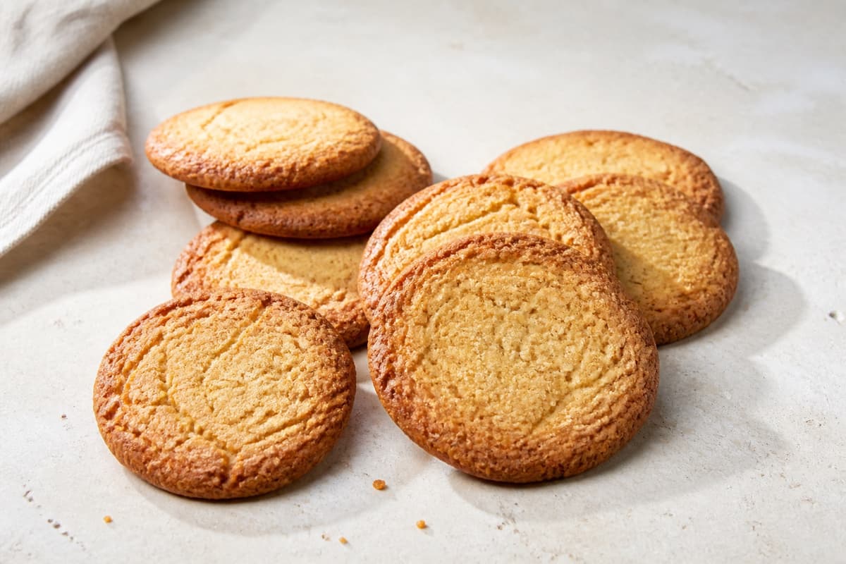 Cookies fotograferet i naturligt nordisk køkkenlys
