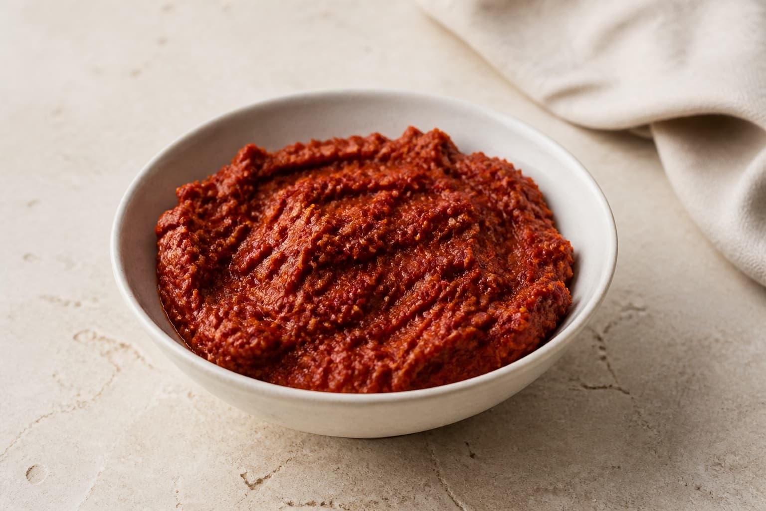 Nduja fotograferet i naturligt nordisk køkkenlys